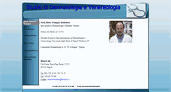 Desktop Screenshot of pompeodonofrio.com