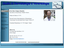 Tablet Screenshot of pompeodonofrio.com